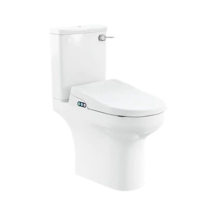 AKW Bidet Pack 1 - C/C Navlin WC, Lever Flush, Bidet Seat - OPT Ext. 3 to 5 Year Warranty