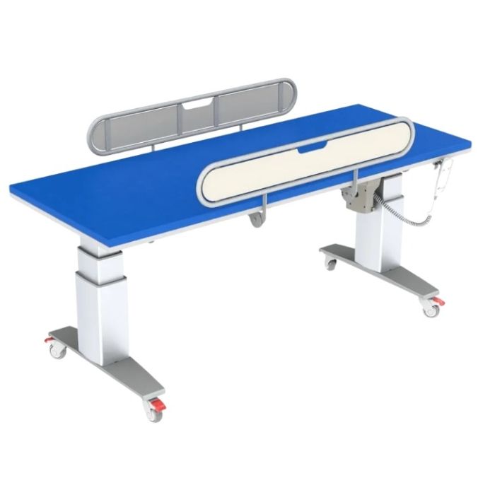 Granberg Care 345, Height ADJ Changing Table, Rechargeable Battery, 2x Folding Gates - 1400x700mm