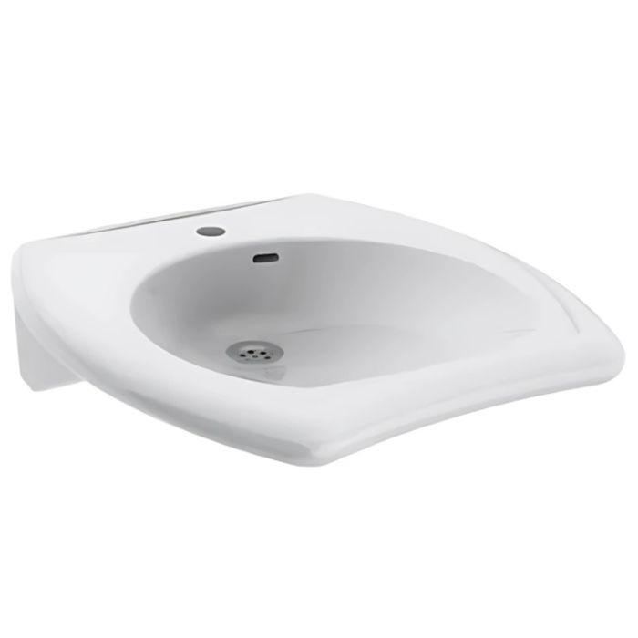 Granberg 425-003 Ergonomic Washbasin, Tap Hole, Overflow - 550x550mm