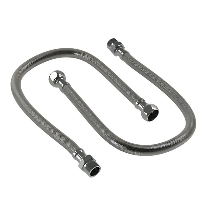 Granberg Flexible Water Hoses - 500mm Length - Union Nut G 3/8" - Pair