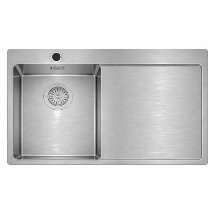 Granberg Stainless Steel Kitchen Sink EST-3401BL – 780 × 500 × 120 mm - Left w/ Right Drainer