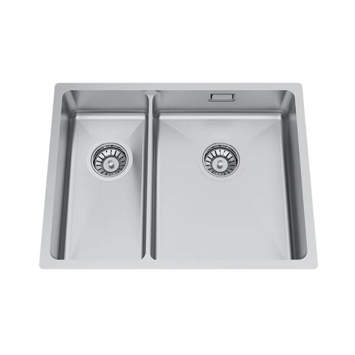 Granberg Ergosteel Trendline SS Insulated Kitchen Sink EST-53KH - 57.8 cm, Inc. Flexible Waste Kit
