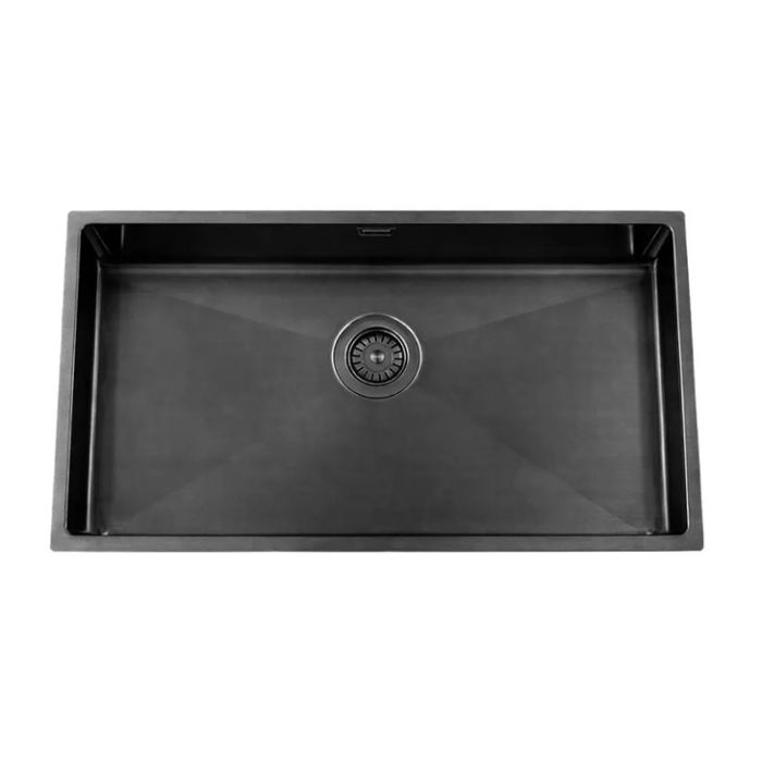 Granberg Stainless Steel Kitchen Sink EST-700 – 740 × 440 × 120 mm - Black PVD