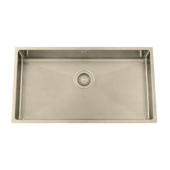 Granberg Stainless Steel Kitchen Sink EST-700 – 740 × 440 × 120 mm - Champagne PVD