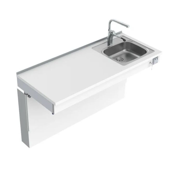 Granberg Wall Mounted Motorised Sink Module 6300-ES11 - Right, Choice of Widths 790-1590mm
