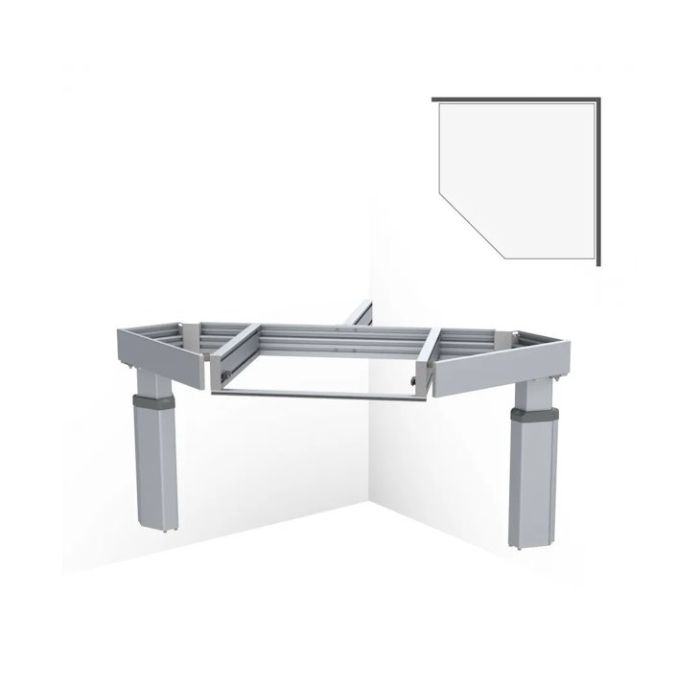 Granberg Baselift Corner 6301HA, Wall Mounted, 103mm front, Height Adjustable Worktop Lift