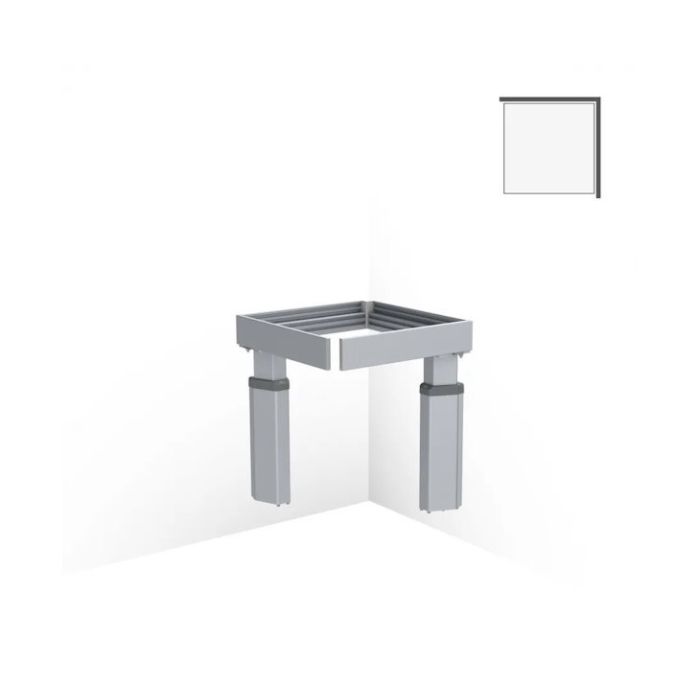 Granberg Baselift Corner 6303HA Wall Mounted, 103mm Front Height Adjustable Worktop Lift