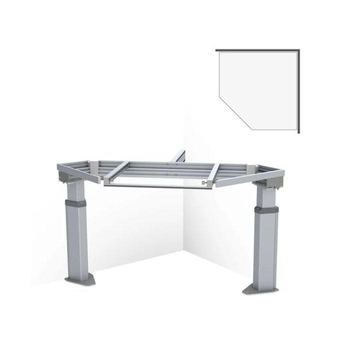 Granberg Kitchen Worktop Lift Baselift Corner 6311LA, 40mm Front, 45°- 90°, Floor-mounted