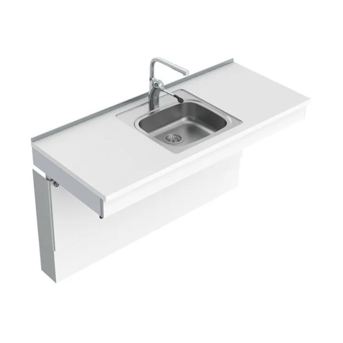 Granberg Wall Mounted Manual Sink Module 6380-ES11 - Centre, Choice of Widths 790-1590mm