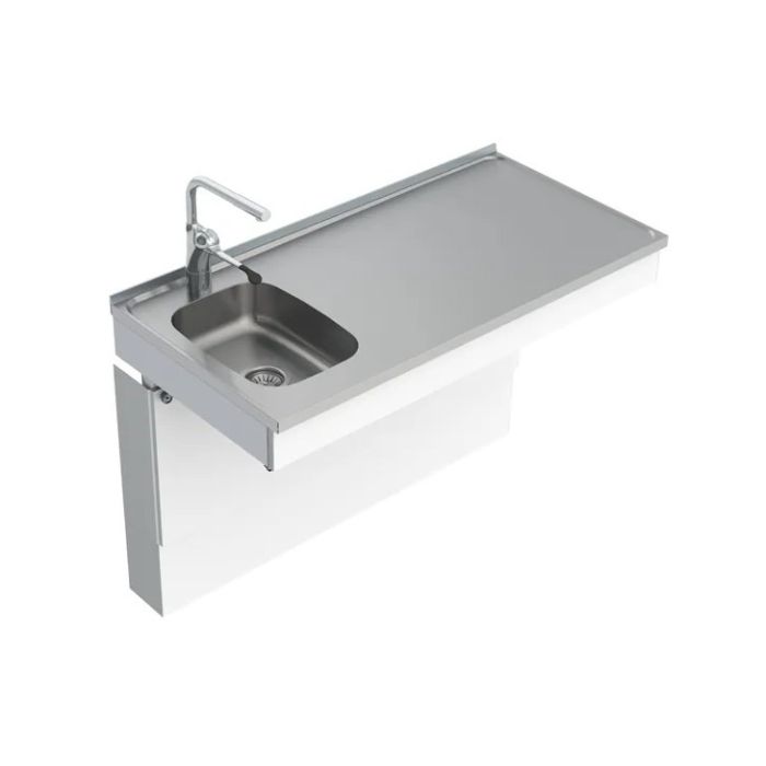 Granberg Wall Mounted Manual Sink Module 6380-ESF - Left, Choice of Widths 990-1190mm