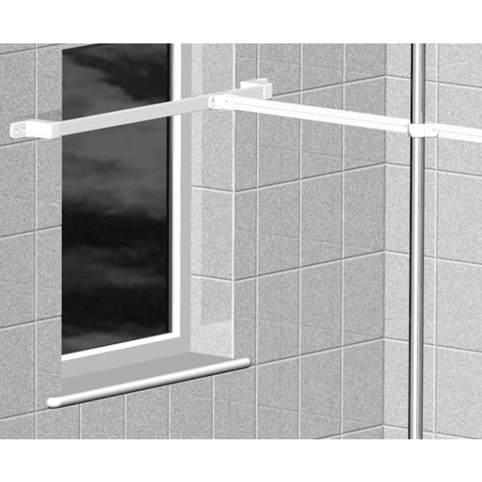 AKW Silverdale Window Spanning Kit (White shown)
