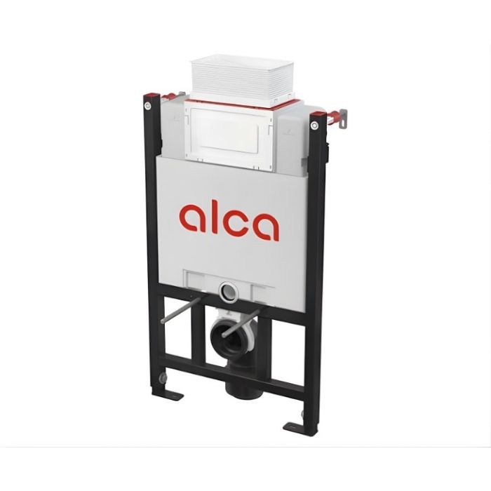 Alca 0.85m Pre-Wall Frame & Cistern, Top/Front Actuators, 170 to 250mm Max. Depth