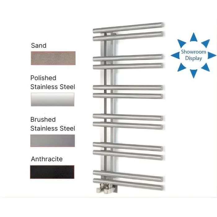 Diffusion Standon Side Loading Towel Rail 1200x 500mm - Choice of Colour