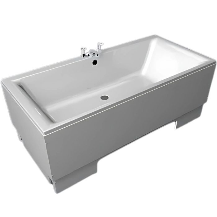 Renaissance Bariatric Excel 400 - 1900x900mm Height Adjustable Bath, Hoist Panel - Centre Waste (Tap shown, optional extra)