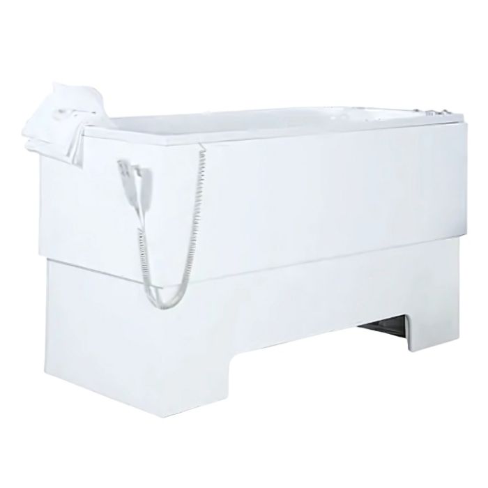 Renaissance Excel 400 Height Adjustable Bath - Shown with Hoist Front Panel
