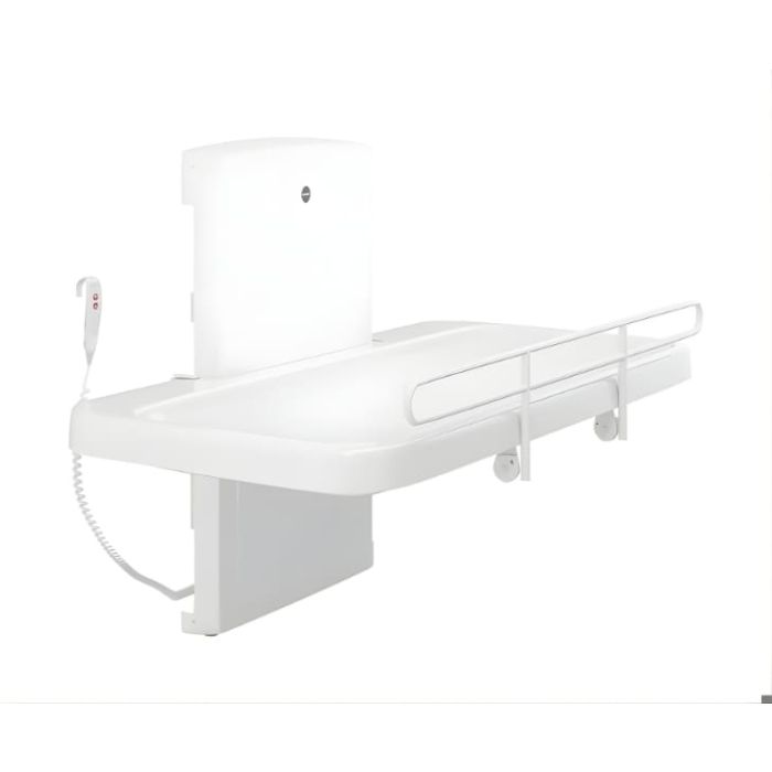 Pressalit SCT 2000, Mesh Cover, Electric Height ADJ, Safety Rail, 1800mm