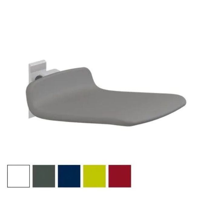 Pressalit R7404 PLUS Shower Seat 450, Fixed Height - Choice of Colour