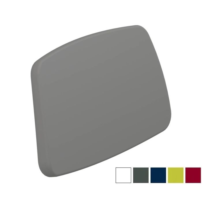 Pressalit PLUS Toilet Backrest, Fixed Height - Choice of Colour
