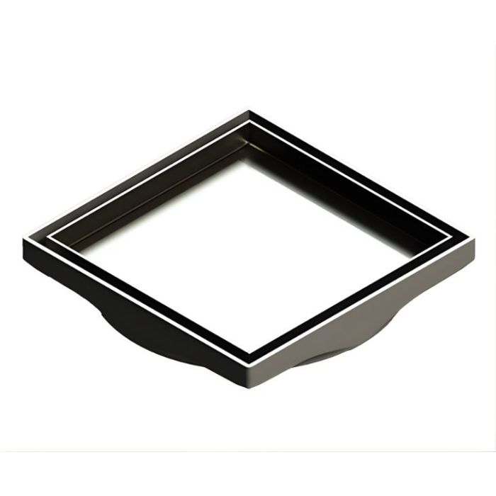Purus Tile Adapter with Stainless Steel Tile Insert for Floor Gullies 130 x 130mm