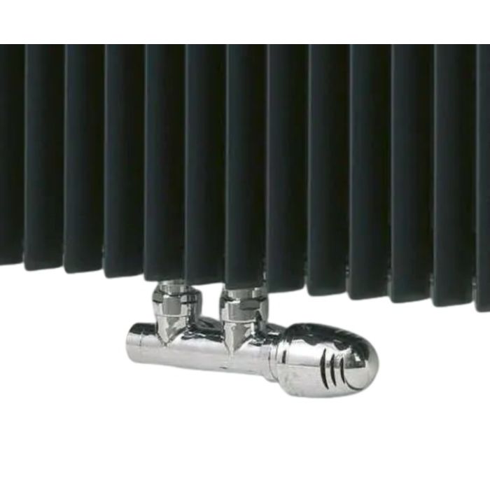 Eucotherm Chrome Deluxe Central Valve (straight shown)