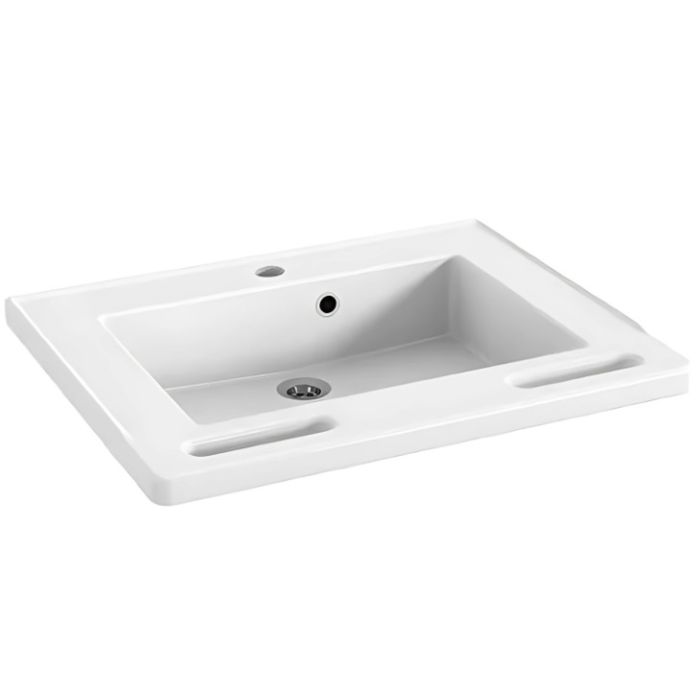 Pressalit MATRIX SMALL Washbasin with Overflow - 600x490mm
