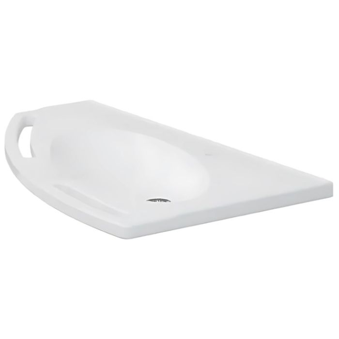 Pressalit MATRIX ANGLE Washbasin, without Overflow, Left-facing - 1000x571mm