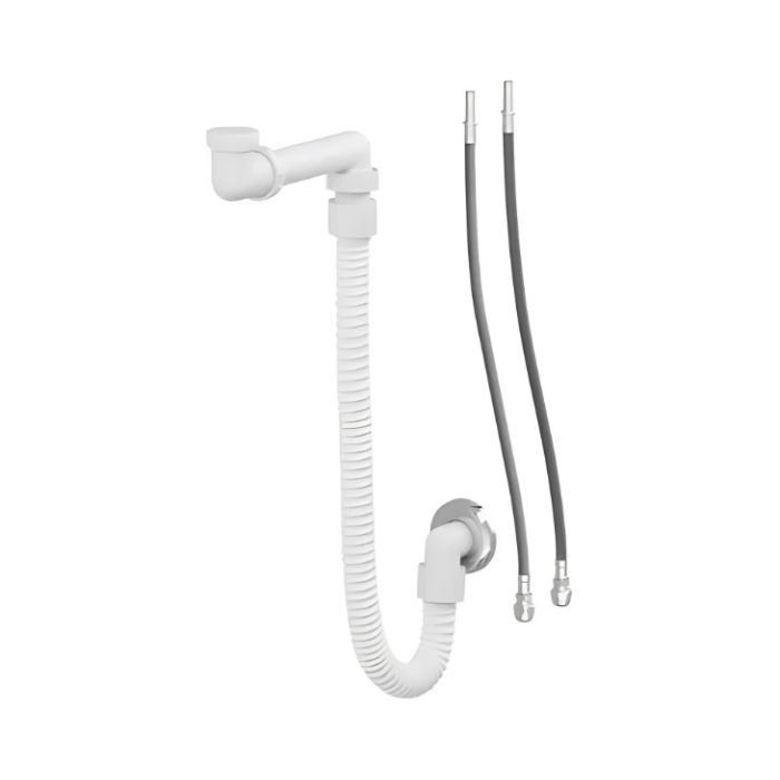 Pressalit 500mm Flexible Feeds & 700mm Flexible Waste System - Washbasin Lifts