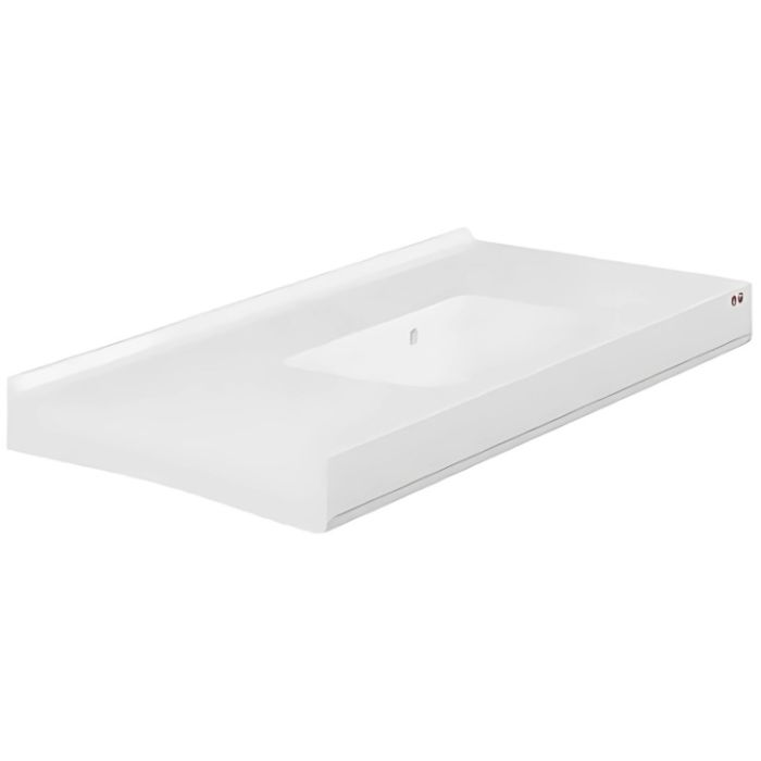 Pressalit MATRIX Square Washbasin, with Overflow and Safety System - 1200x550mm