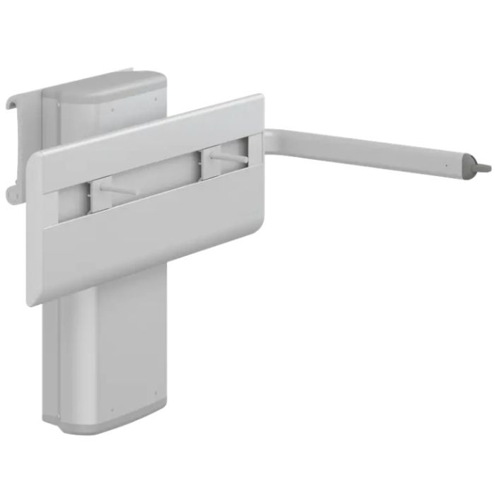 Pressalit PLUS Washbasin Bracket with Lever Control, Manually Height Adjustable & Sideways Adjustable with Gas Cylinder