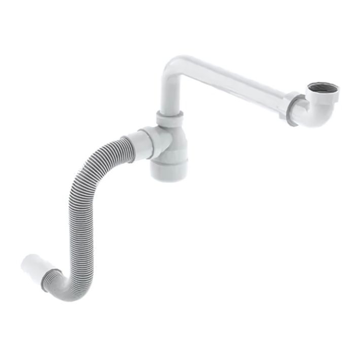 Granberg Flexible Drain Hose and Waste Kit for Washbasin Lifts - 315 to 815mm Length