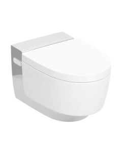 Geberit AquaClean Mera Classic WC Complete Solution, Wall-hung WC, Bright Chrome-plated