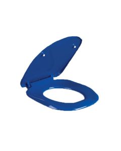 AKW - Blue Ergonomic Toilet Seat with Lid
