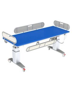 Granberg Care 345, Height ADJ Changing Table, Rechargeable Battery, 4x Folding Gates - 1400x700mm