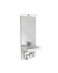 Granberg Manual Height Adjustable Washbasin - BASICLINE 401-11-05 - Incl. Mixer Tap with 150 mm Lever
