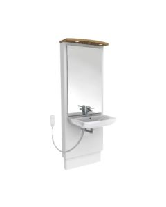 Granberg Motorised Washbasin Lift DESIGNLINE 417-11-05 - Incl. Mixer Tap with 150 mm Lever - White