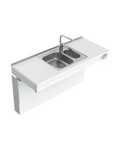 Granberg Wall Mounted Motorised Sink Module 6300-ES20 - Centre, Choice of Widths 790-1590mm