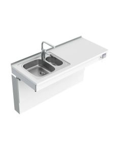 Granberg Wall Mounted Motorised Sink Module 6300-ES20 - Left, Choice of Widths 790-1590mm