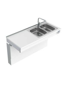 Granberg Wall Mounted Motorised Sink Module 6300-ES30 - Right, Choice of Widths 990-1590mm