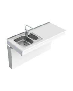 Granberg Wall Mounted Manual Sink Module 6380-ES20 - Left, Choice of Widths 790-1590mm