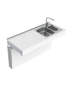 Granberg Wall Mounted Manual Sink Module 6380-ES20 - Right, Choice of Widths 790-1590mm