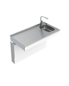 Granberg Wall Mounted Manual Sink Module 6380-ESF - Right, Choice of Widths 990-1190mm