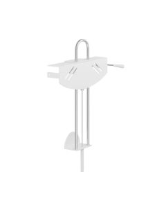 Pressalit VALUE Washbasin Bracket, Manually Height Adjustable with Gas Cylinder