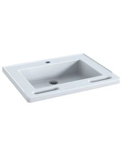 Pressalit MATRIX Small Washbasin, without Overflow - 600x490mm