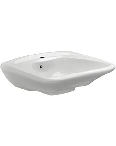Pressalit MATRIX CURVE Ergonomic Washbasin with Overflow - 600x490mm