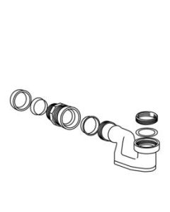 R2058 Pressalit Shallow Water Trap