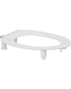 Pressalit Toilet Seat Dania without Cover, 50mm Raised - White