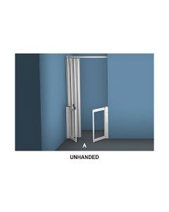 AKW MM2 (91162) Formerly Contour WF15 White Shower Enclosure, PET Glazing – MAX. A 1500mm