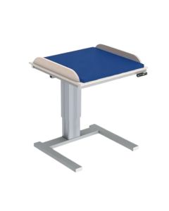 Granberg Changing Table 332, Height Adjustable, Border Height 55mm with Mattress - Build Your Own Model, 620, 800, 1000 & 1200mm Widths