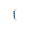 AKW 300x32 Natural Grip Plastic Blue Grab Rail