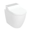 Geberit AquaClean Tuma Comfort WC Complete Solution, Floor-standing WC, Back-to-wall - Brushed Stainless Steel